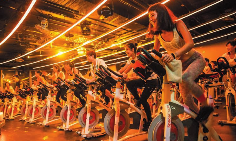 Space Cycle Spinning Class