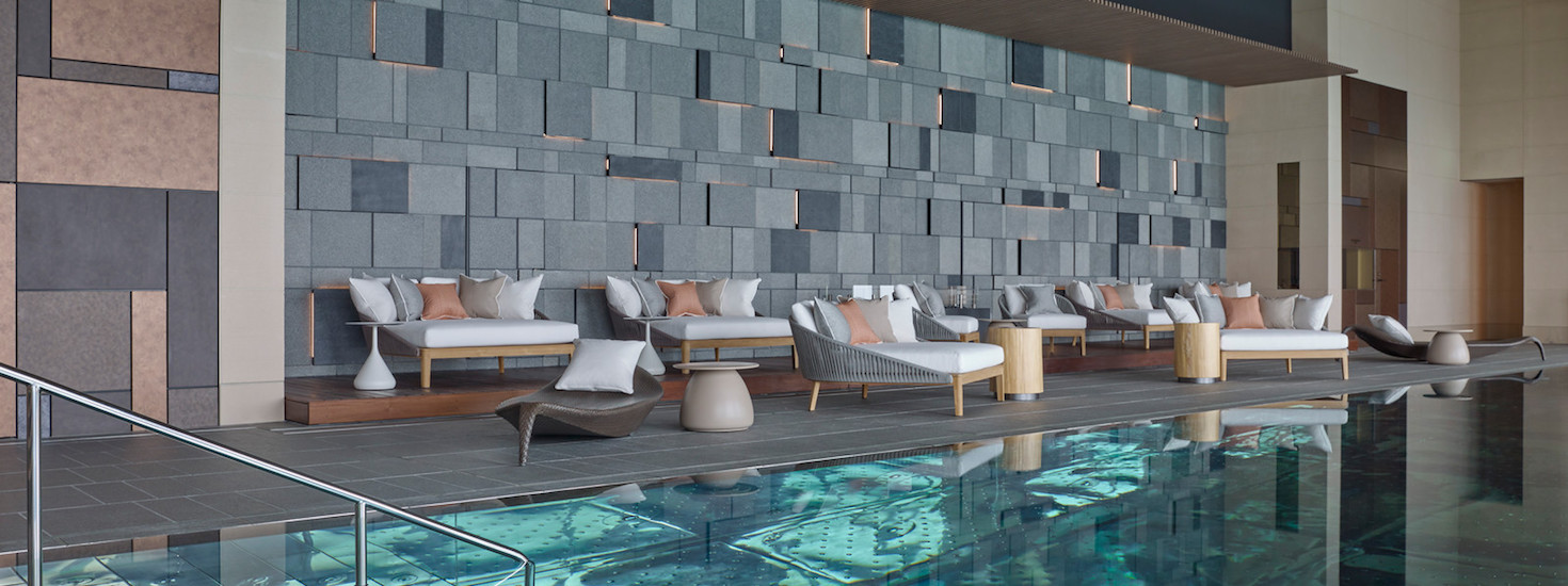 Cropped version of the vitality pool at Four Seasons Tokyo
