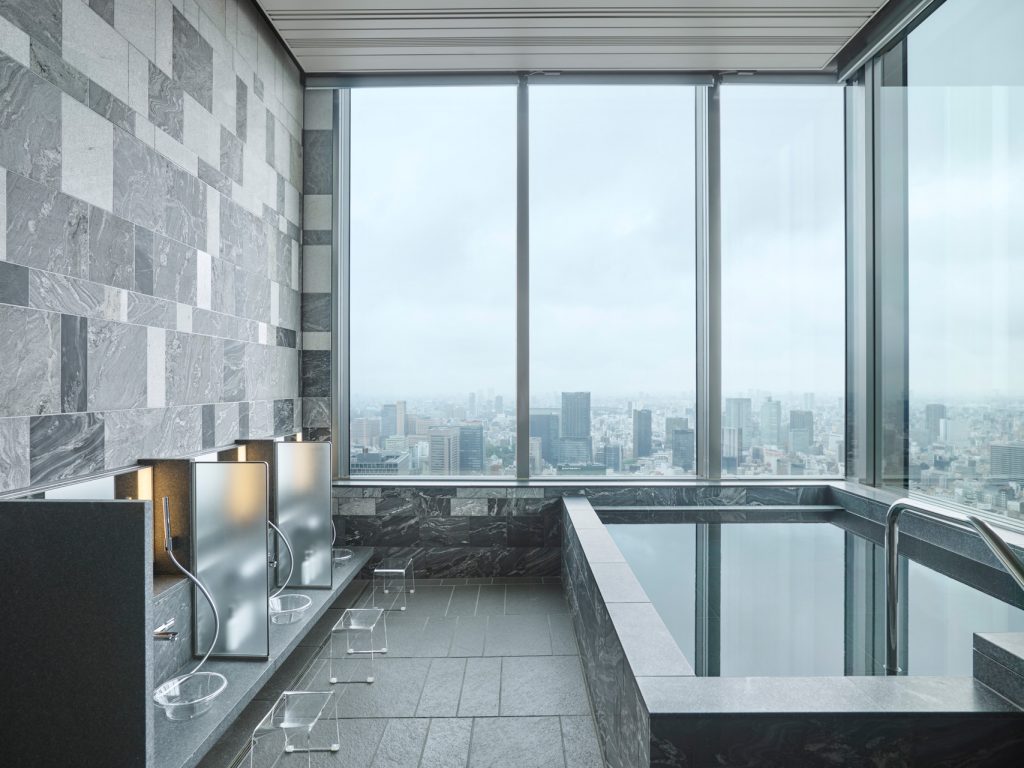 Plung Pool at Four Seasons Tokyo at Otemachi and Japanese Shower