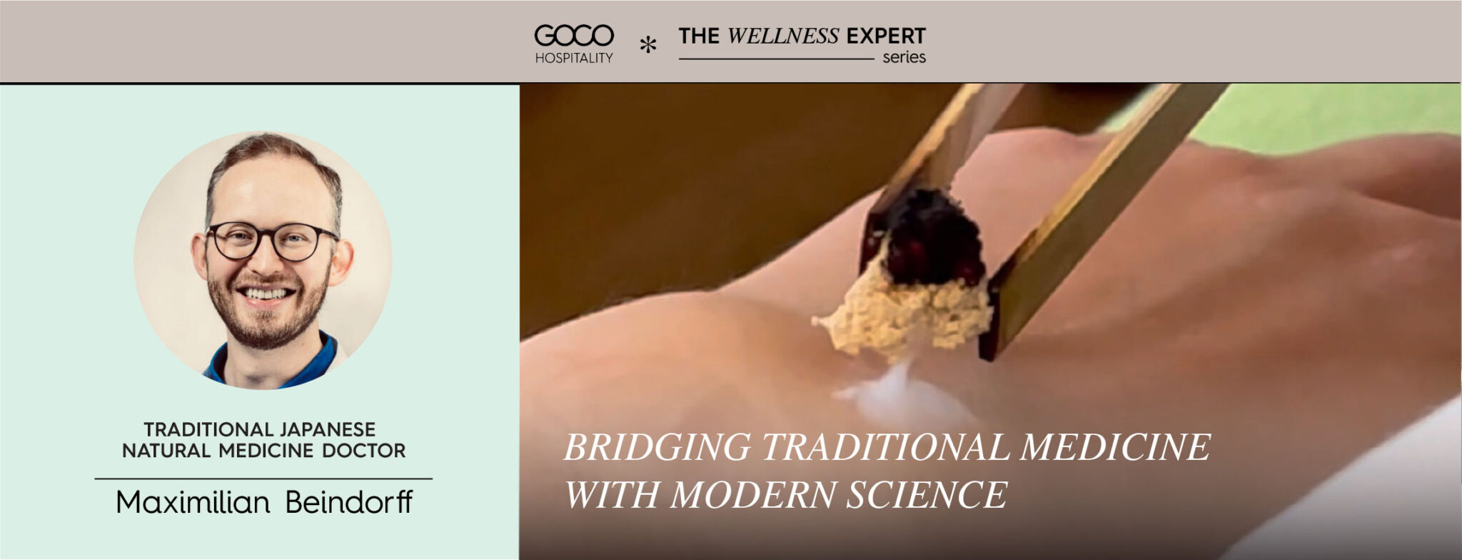 GOCO Hospitality Wellness Experts Series - Maximilian Beindorff