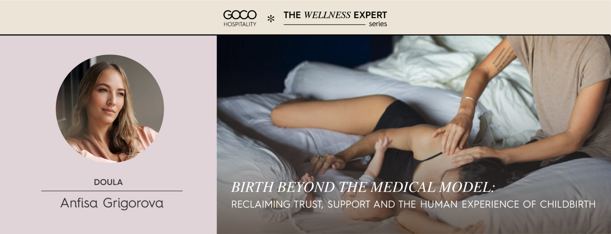 GOCO Hospitality Wellness Expert Series - Anfisa Grigorova